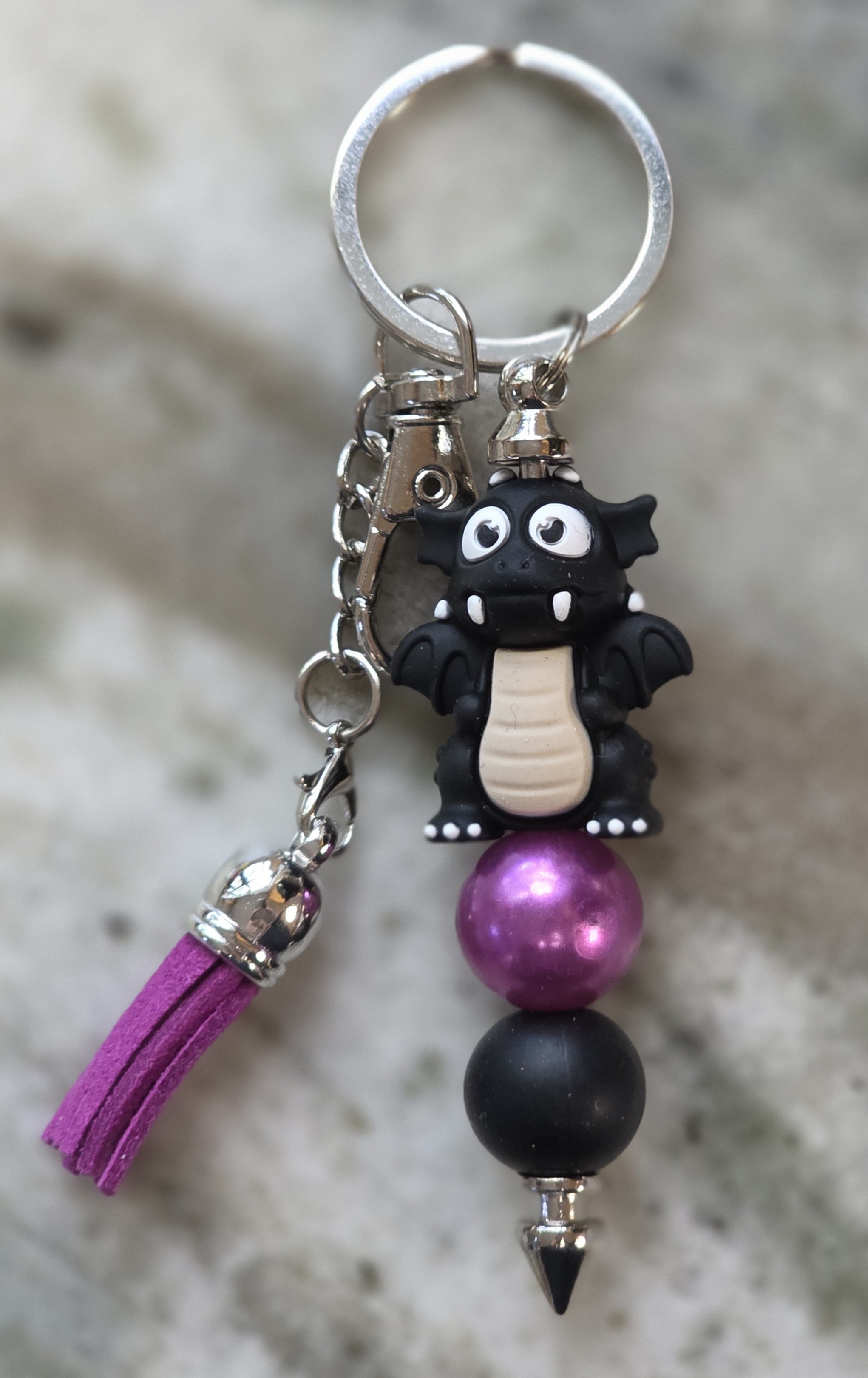 Tiny Dragon Keychain