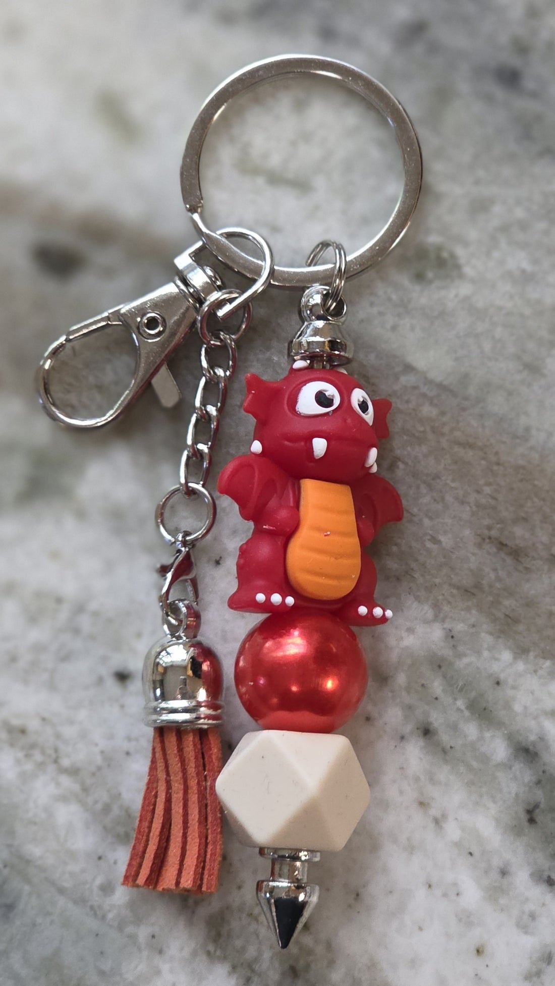 Tiny Dragon Keychain