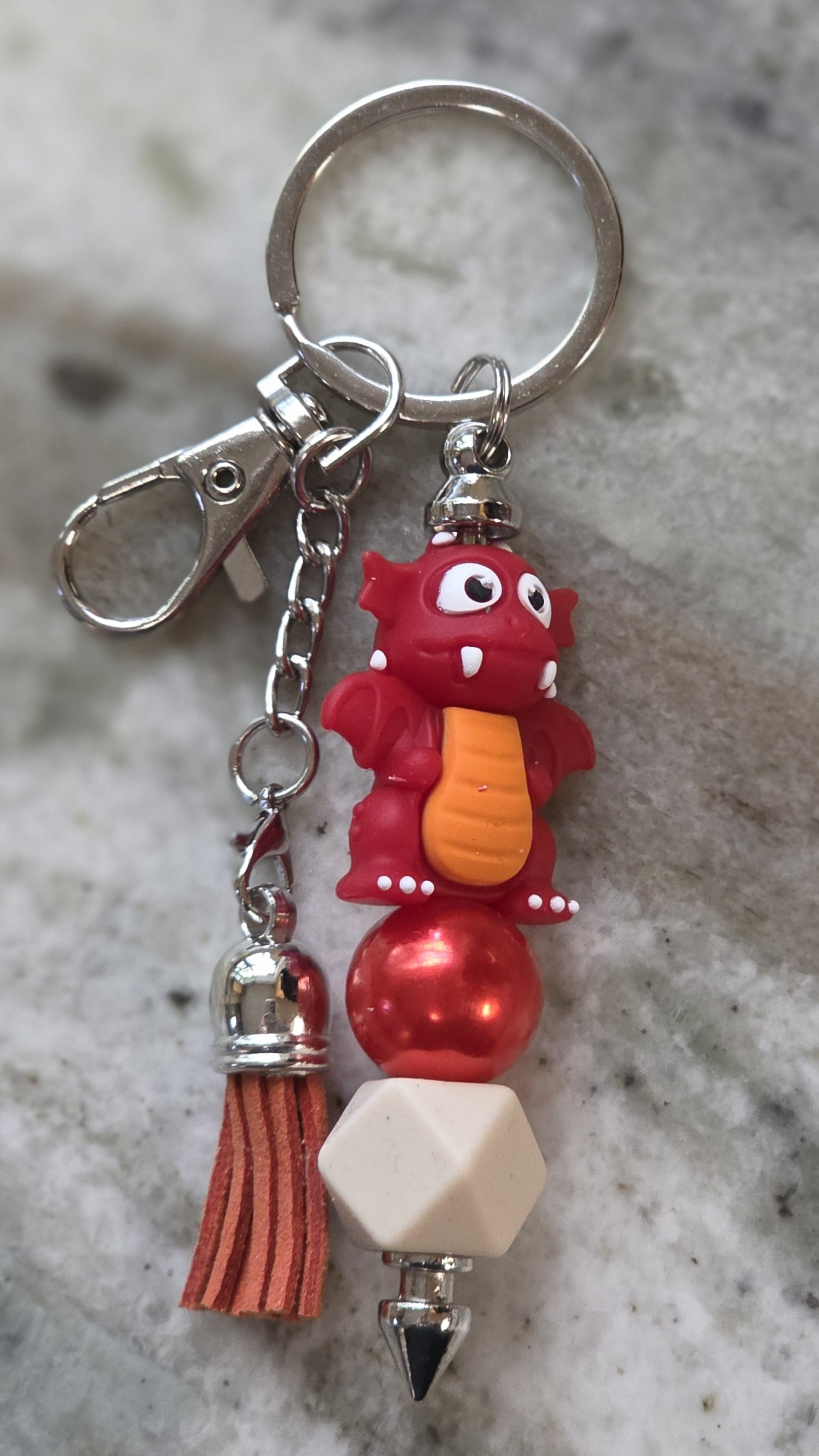 Tiny Dragon Keychain