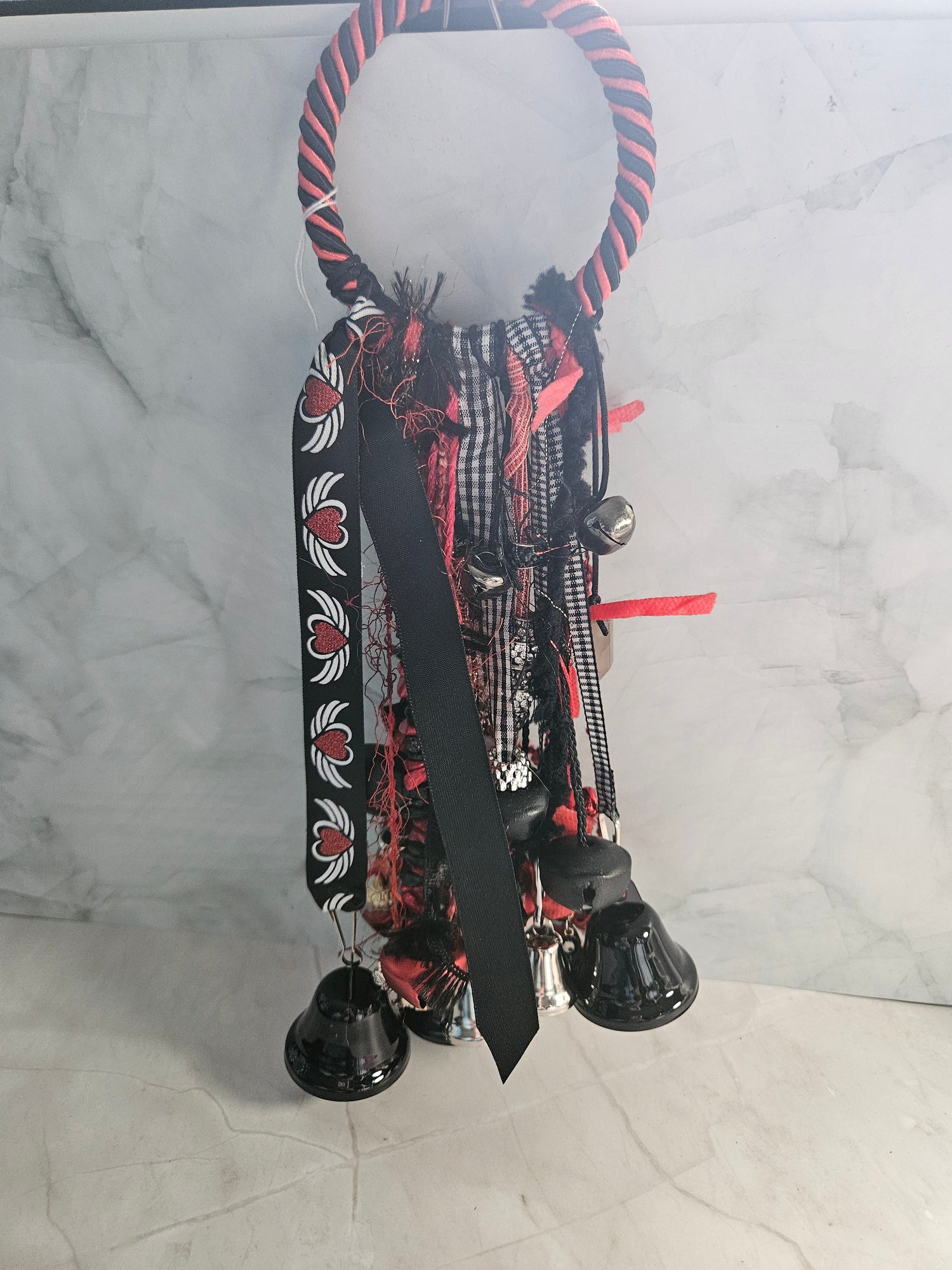 Witch Bells – Handmade Ritual Hanging Charm for Protection, Celebration &amp; Home Blessing