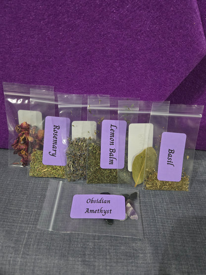 Protection Home Cleansing Spell Kit – Energy Reset, Spiritual Boundary Jar