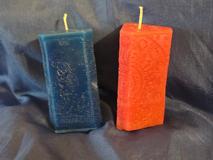 Tarot Card Candles