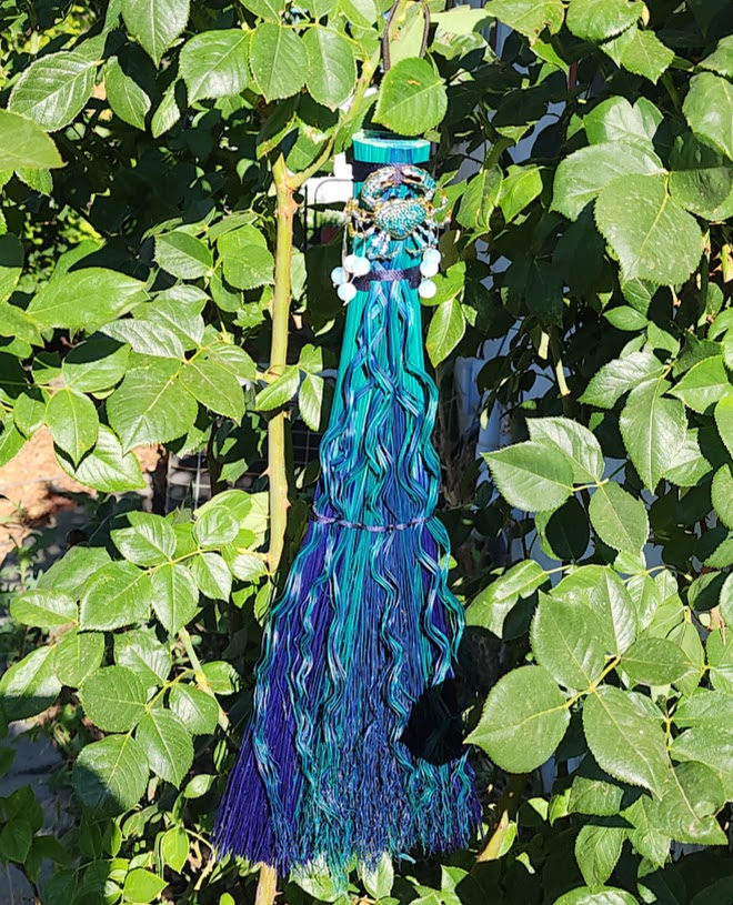 Cancer Zodiac Broom - The Keeper of the Tides