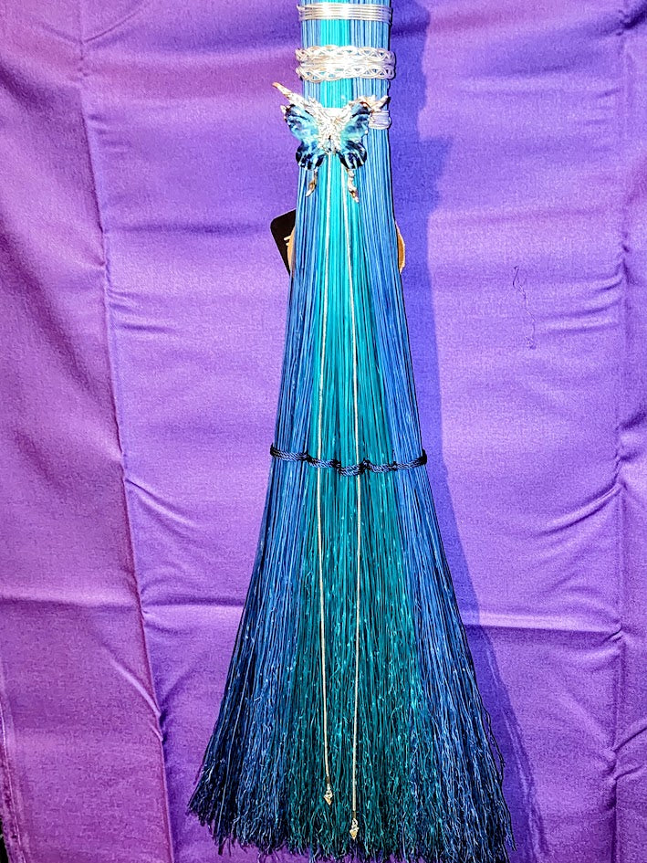 Elemental Whisper Butterfly Hand Broom