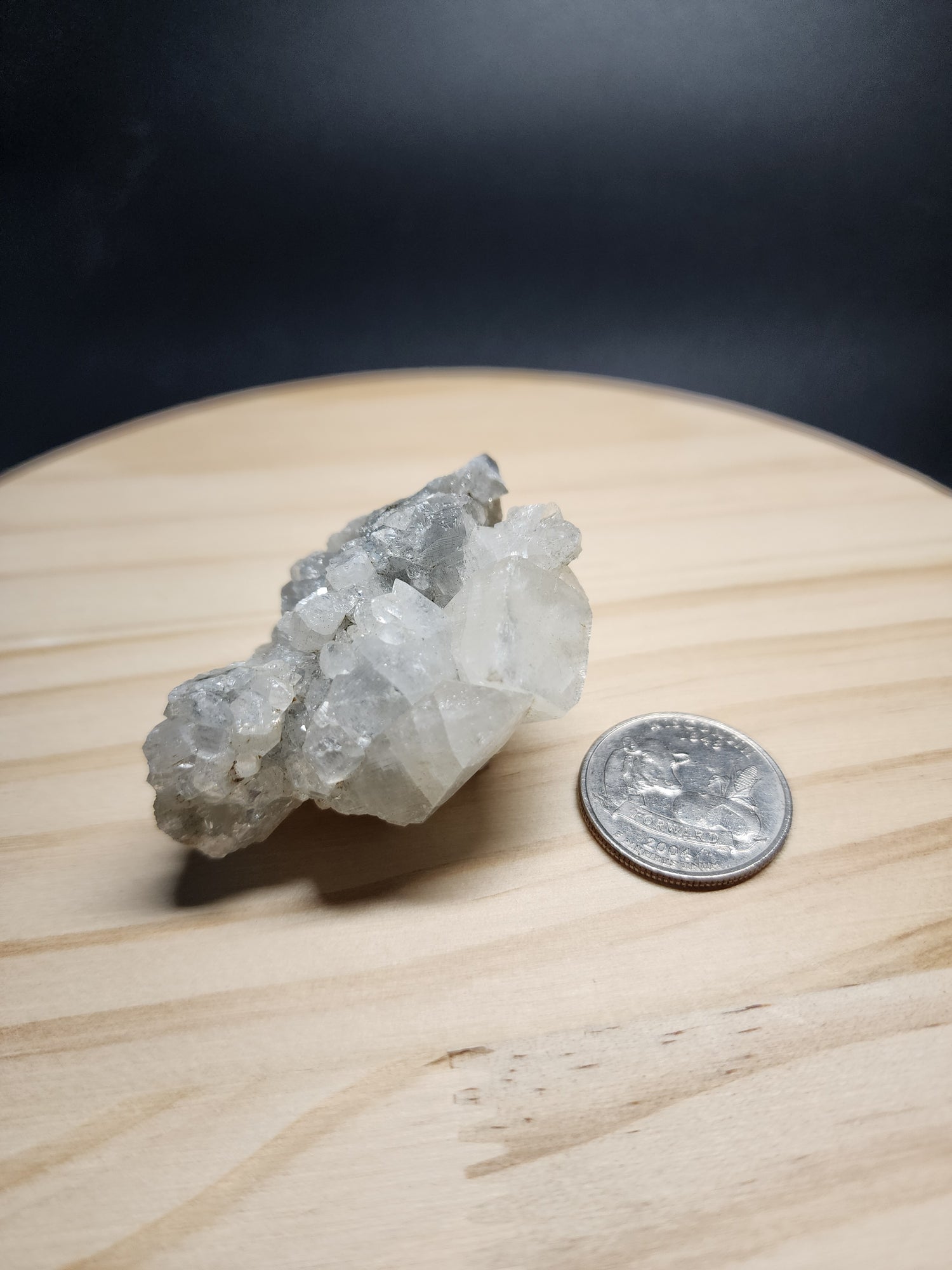 Raw Apophyllite Crystal | 2" Natural Mineral Specimen