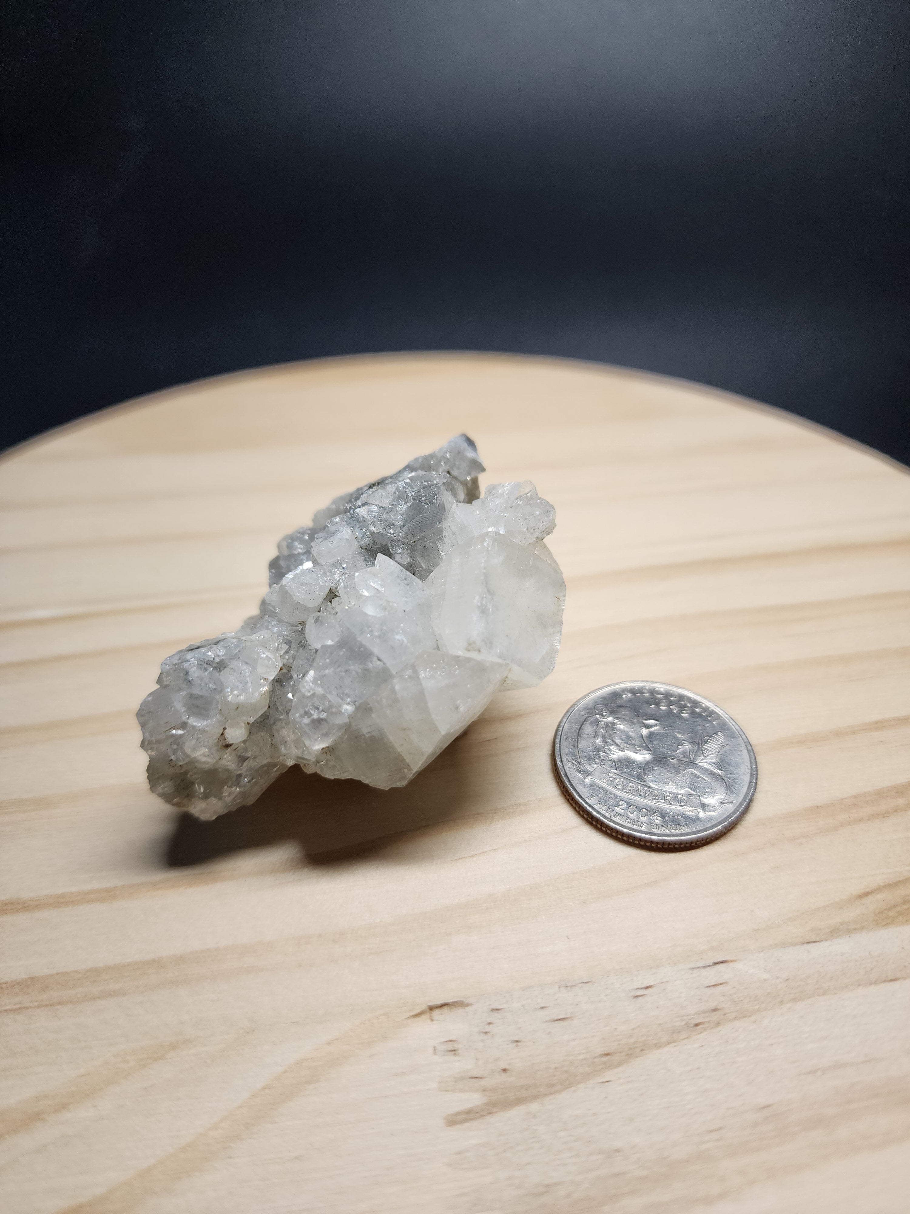 Raw Apophyllite Crystal | 2" Natural Mineral Specimen