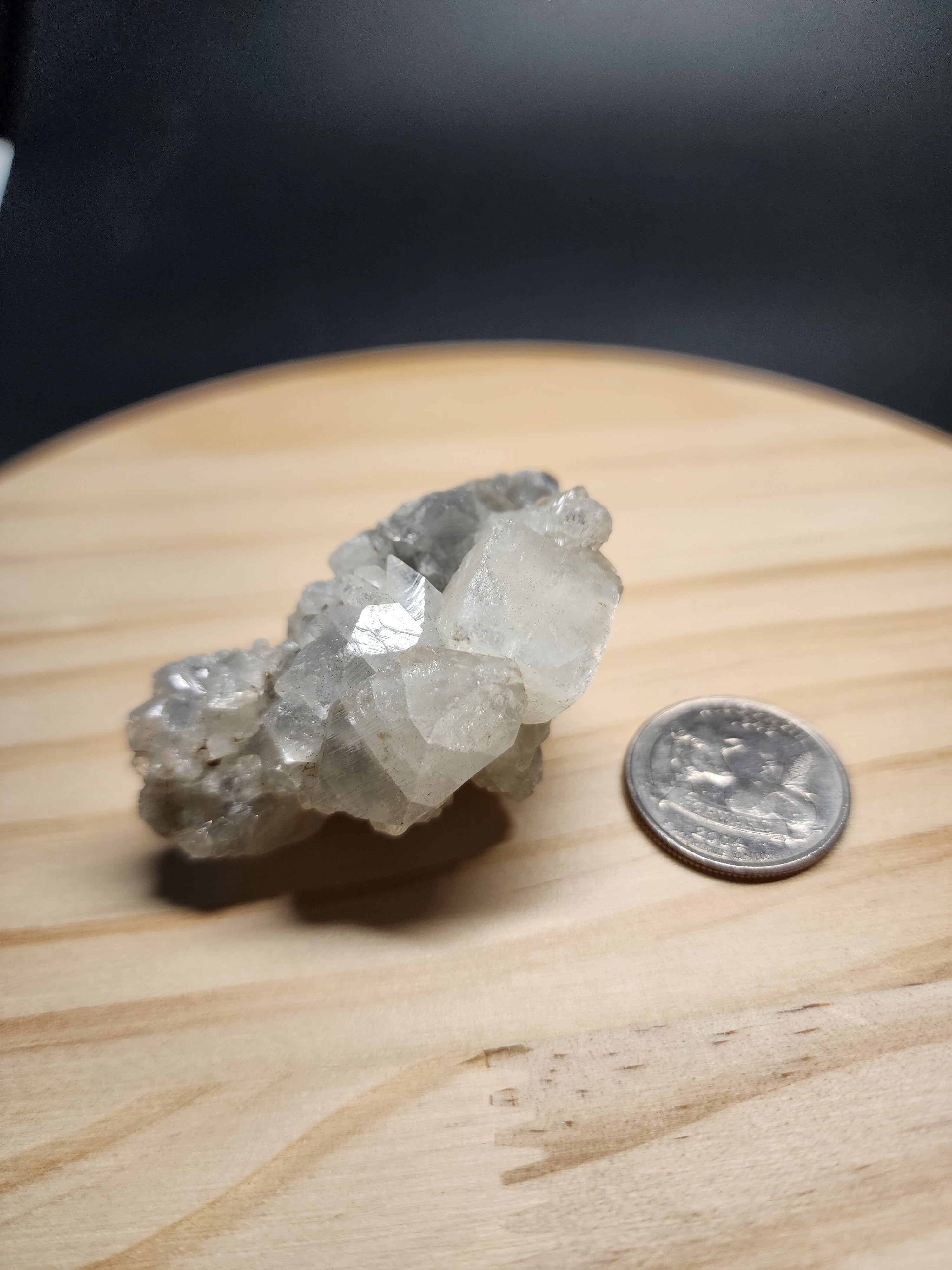 Raw Apophyllite Crystal | 2" Natural Mineral Specimen