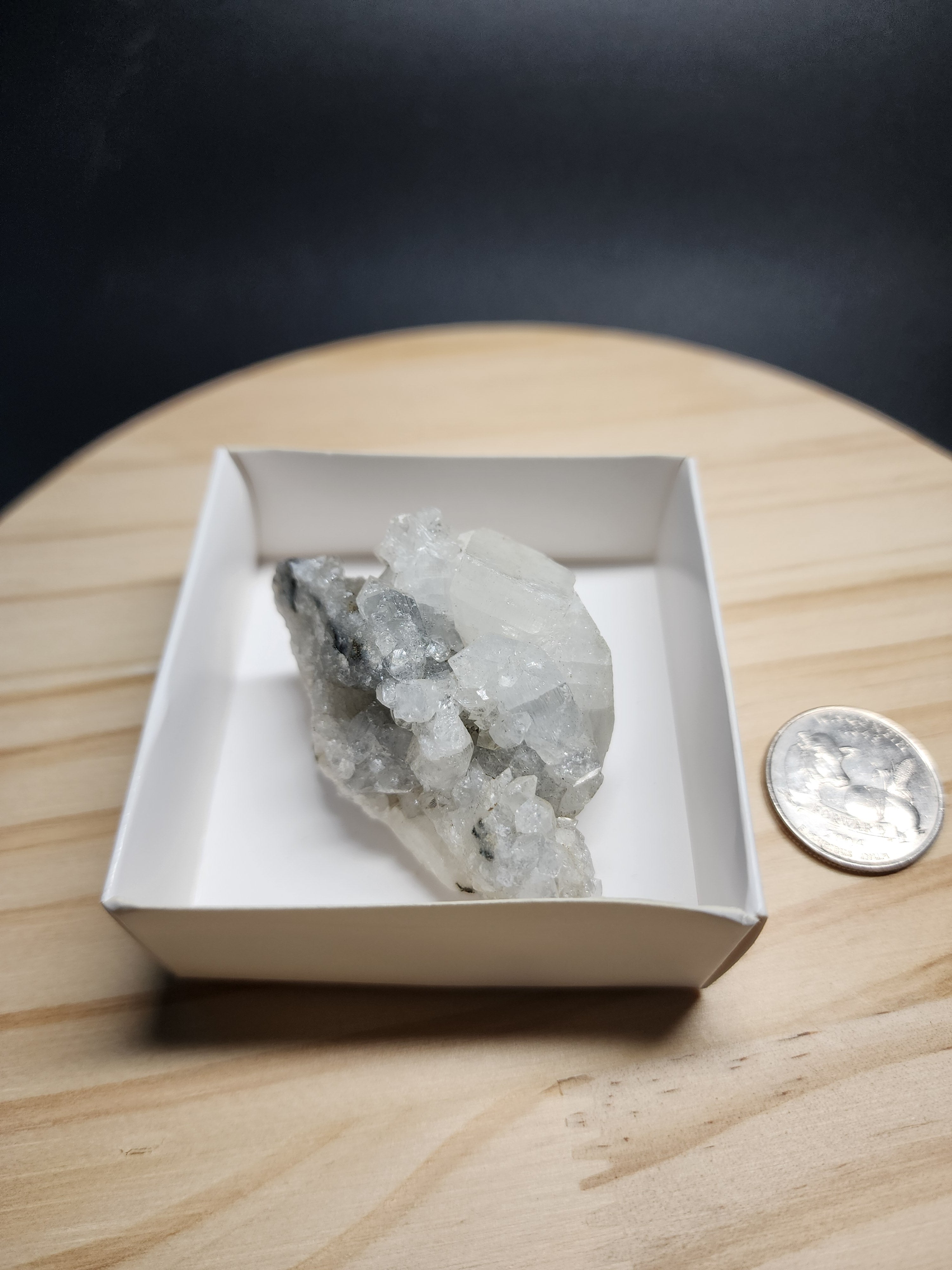 Raw Apophyllite Crystal | 2" Natural Mineral Specimen