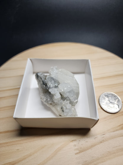 Raw Apophyllite Crystal | 2" Natural Mineral Specimen