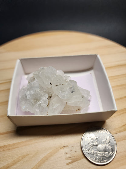 Raw Apophyllite Crystal | 2" Natural Mineral Specimen