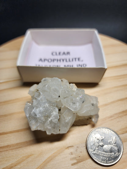 Raw Apophyllite Crystal | 2" Natural Mineral Specimen