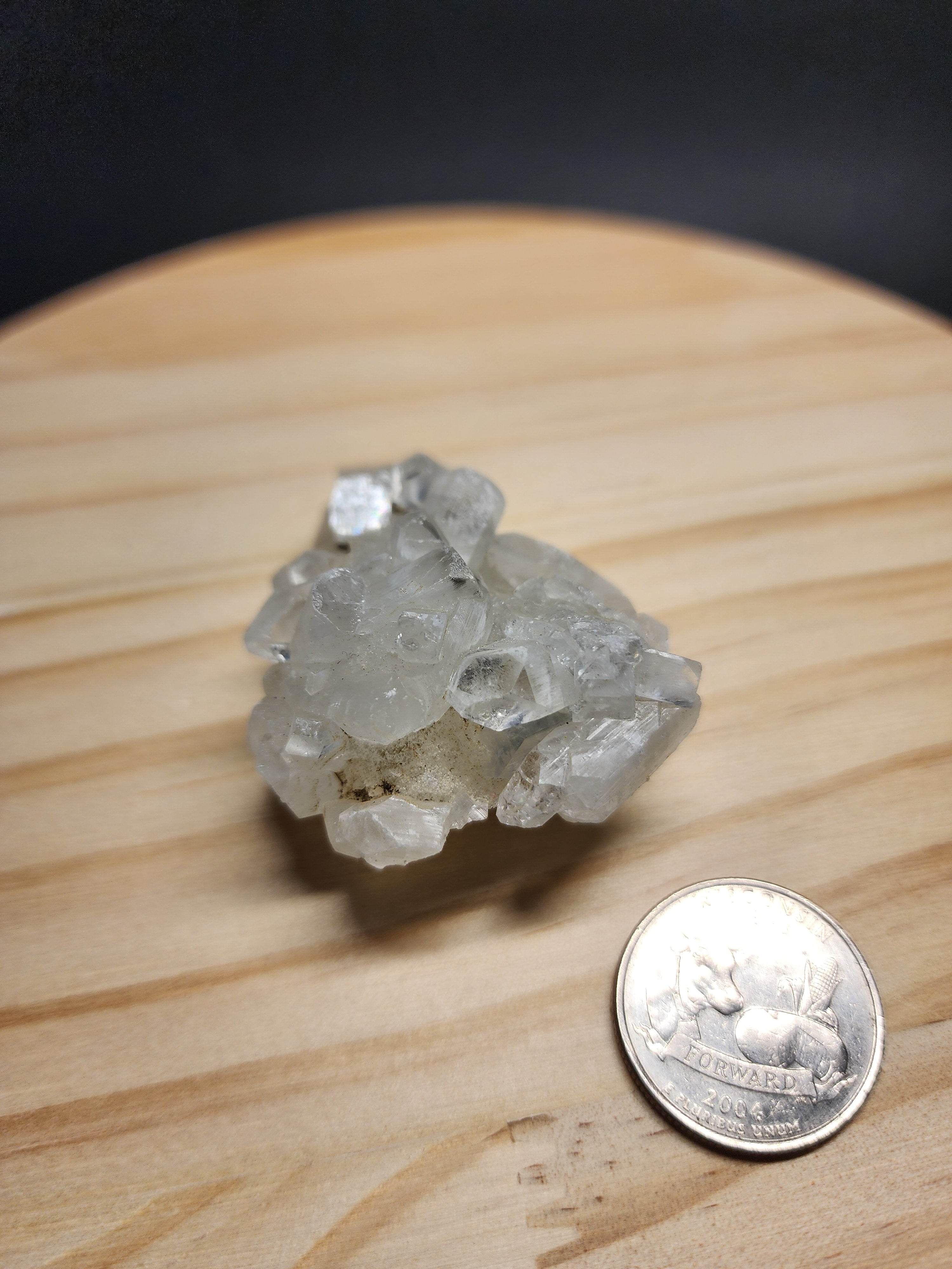 Raw Apophyllite Crystal | 2" Natural Mineral Specimen