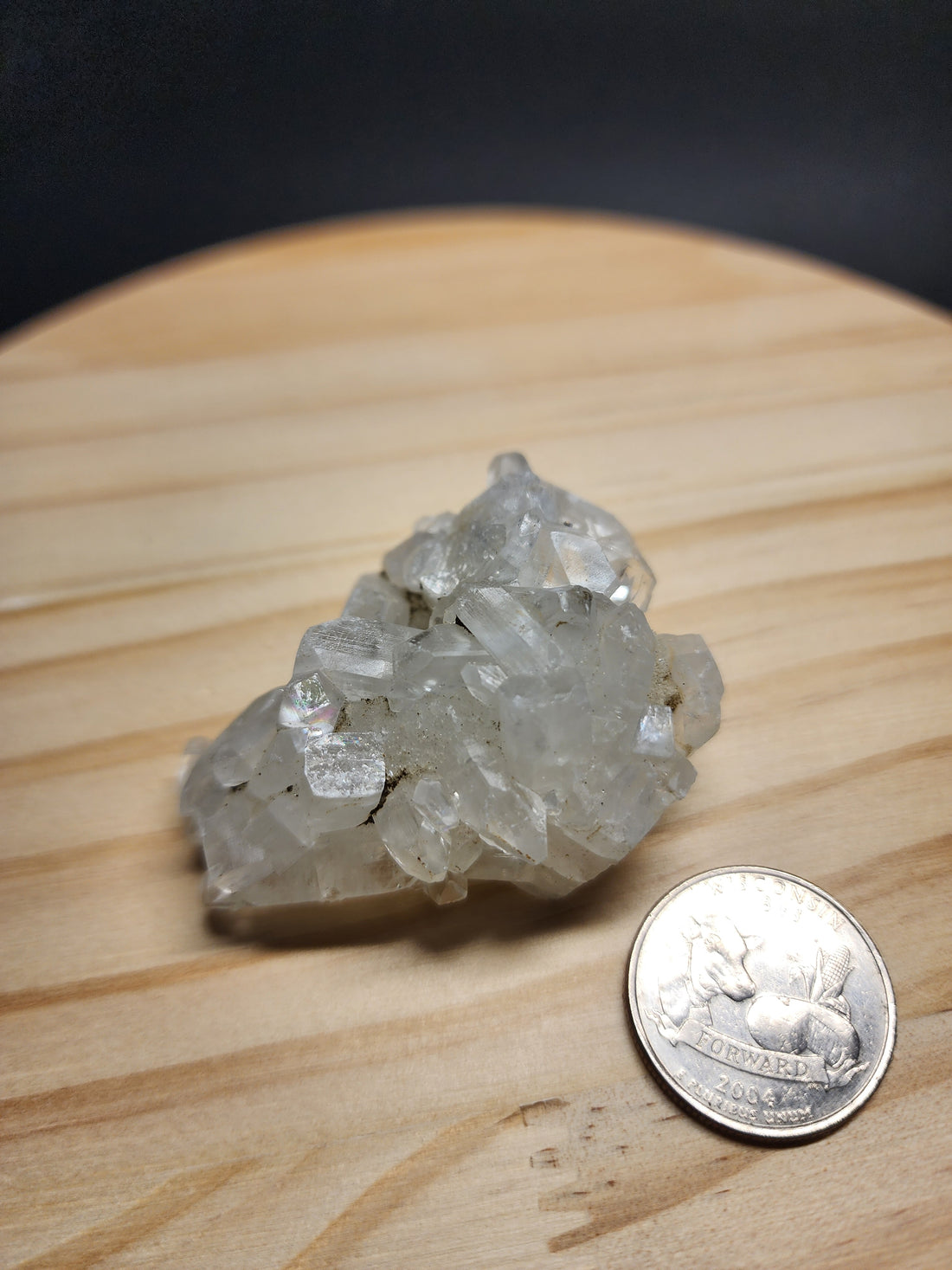 Raw Apophyllite Crystal | 2" Natural Mineral Specimen