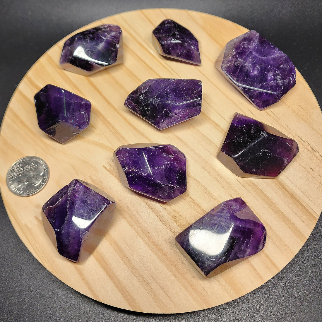 Amethyst Freeform | 1.5–2" Polished Crystal Display Piece