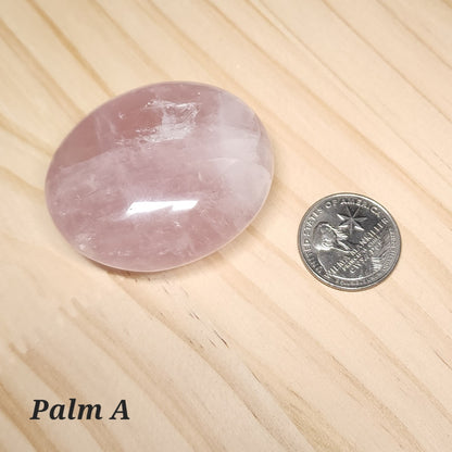Rose Quartz | Heart, Palm Stone &amp; Tumble | Choose Your Style
