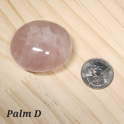Rose Quartz | Heart, Palm Stone &amp; Tumble | Choose Your Style