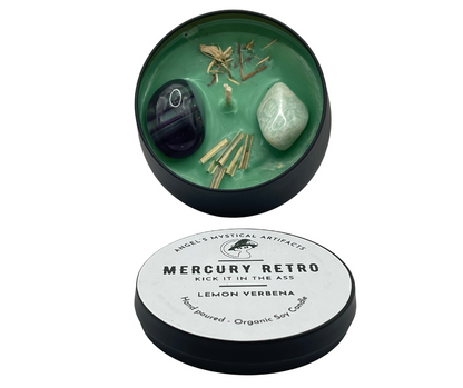 Mercury in Retro Candle