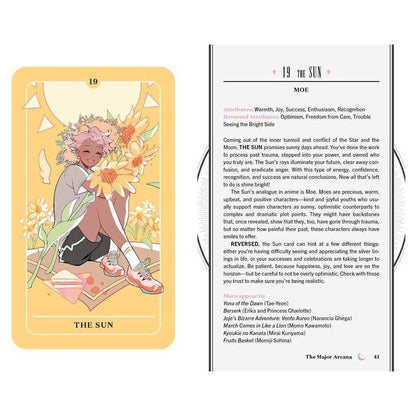 Anime Tarot Deck – 78 Cards &amp; Guidebook Featuring Iconic Anime Archetypes