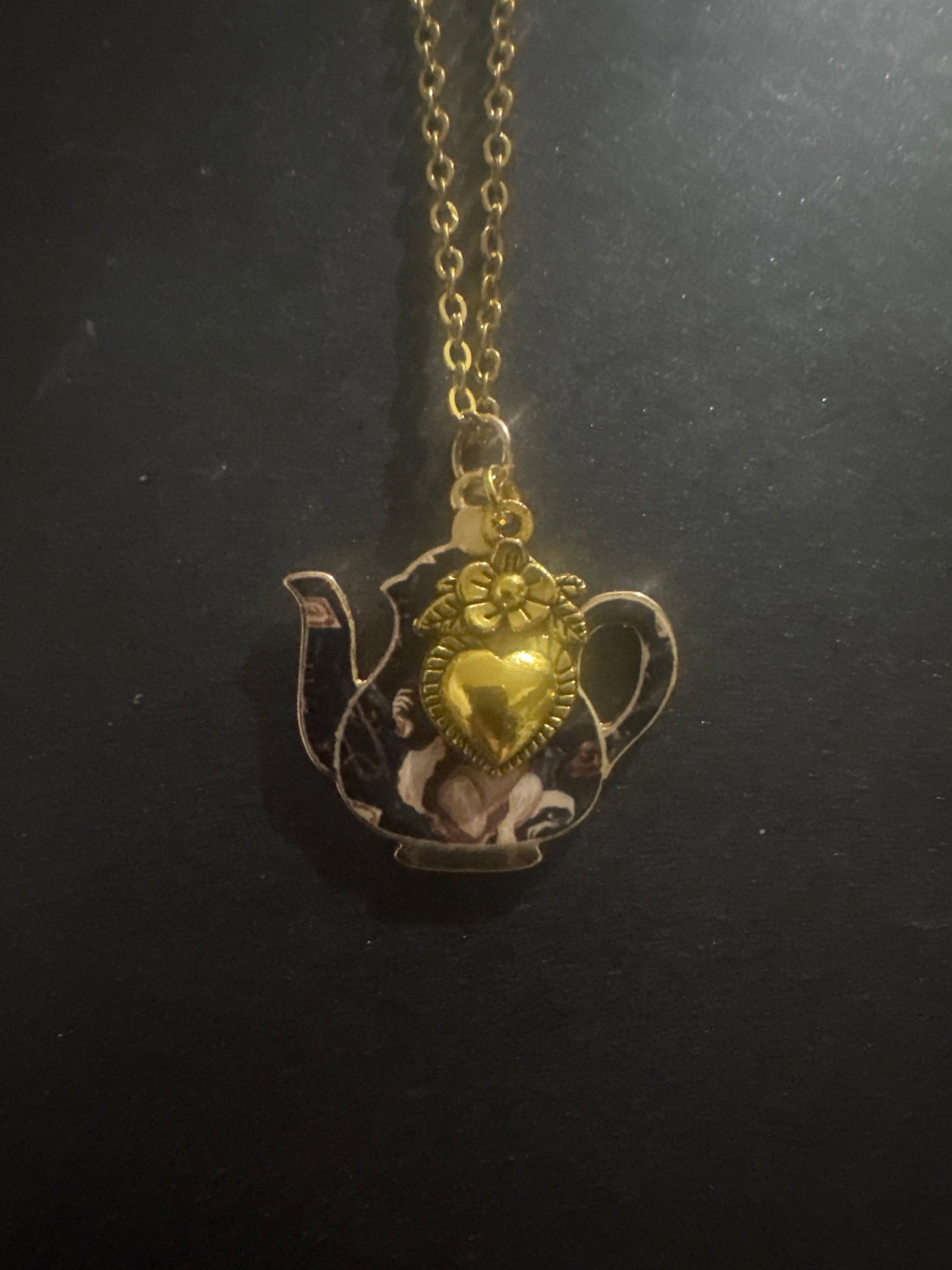 Peek A Boo White Rabbit Necklace
