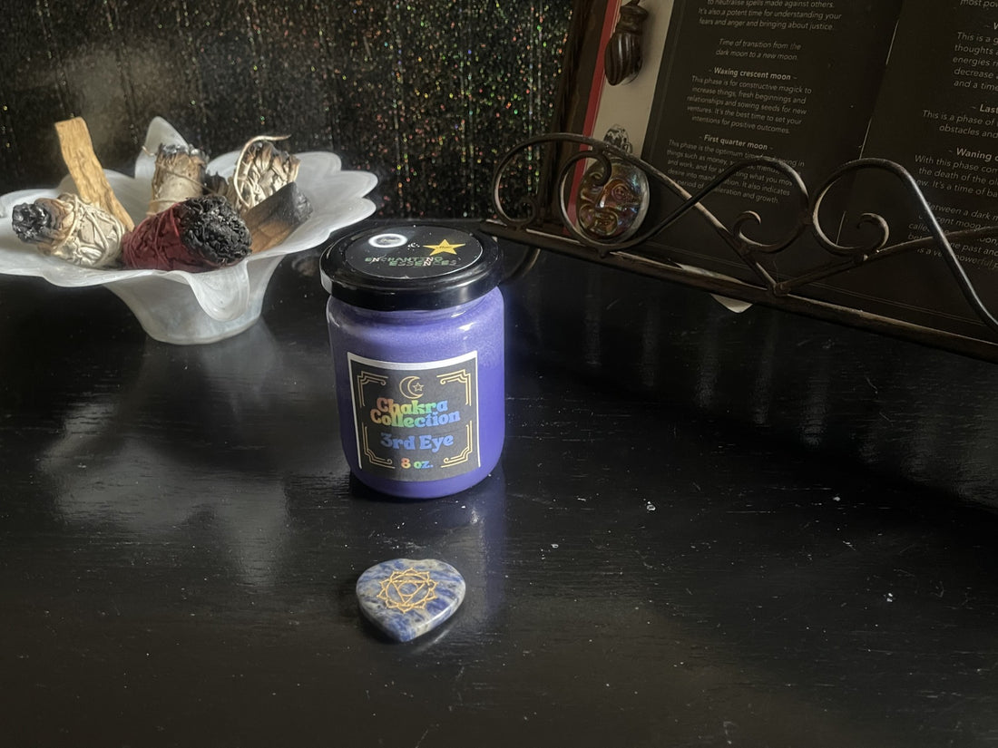 Third eye chakra 8 oz. Candle 👁️