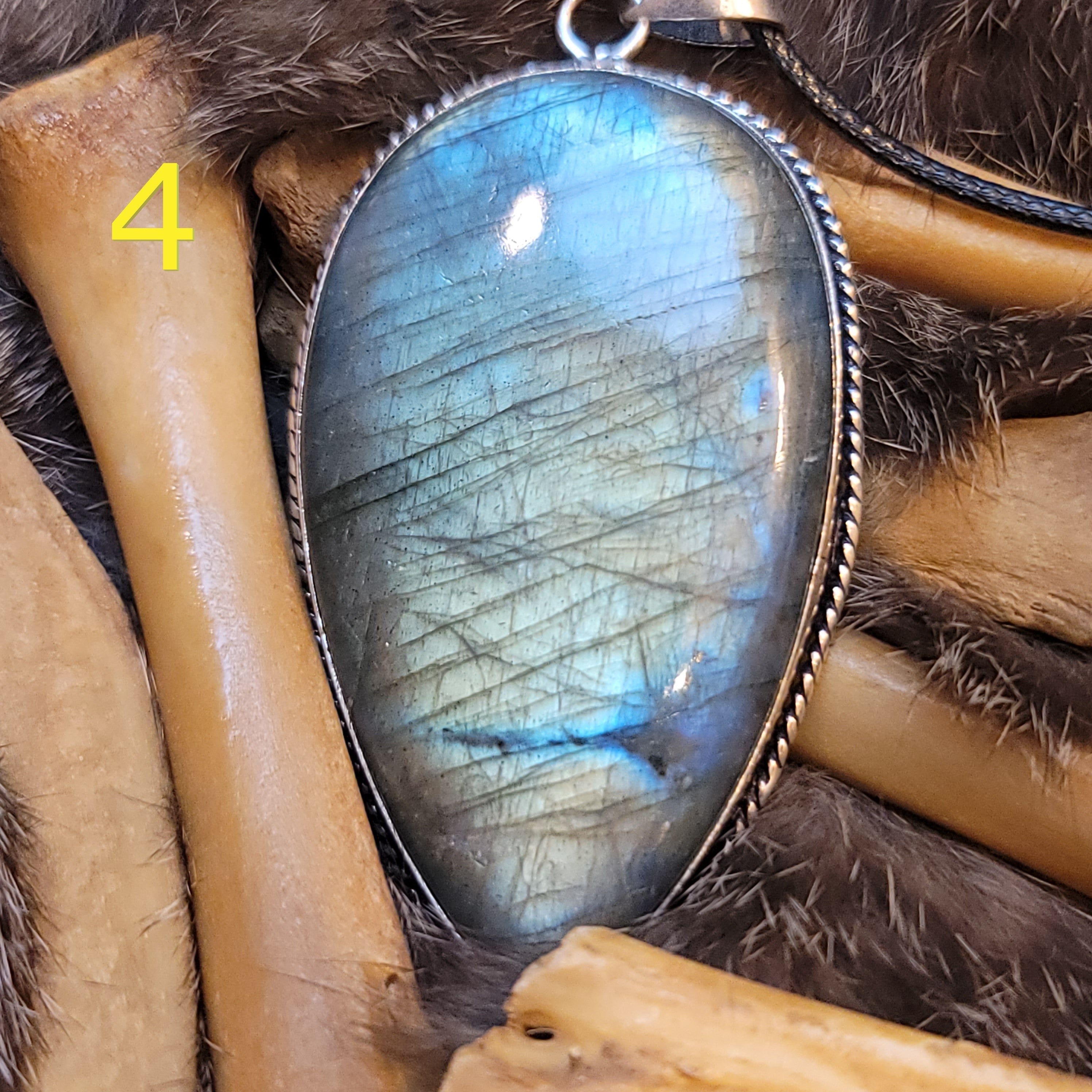 Pendant Necklaces – Mixed Stones &amp; Settings Labradorite, Garden Quartz, Hematite, Bumblebee Jasper