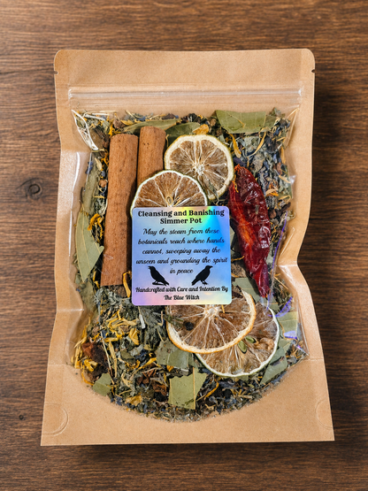 Cleansing and Banishing Simmer Pot Kit