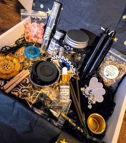 3 in 1 Return to Sender Box (shaker jar, candle spell, and aromatic magic)