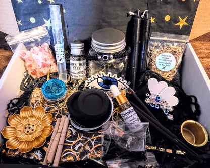 3 in 1 Return to Sender Box (shaker jar, candle spell, and aromatic magic)