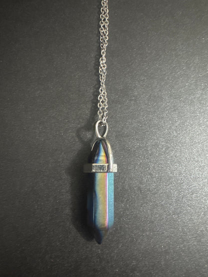 Various Shaped Crystal Necklaces