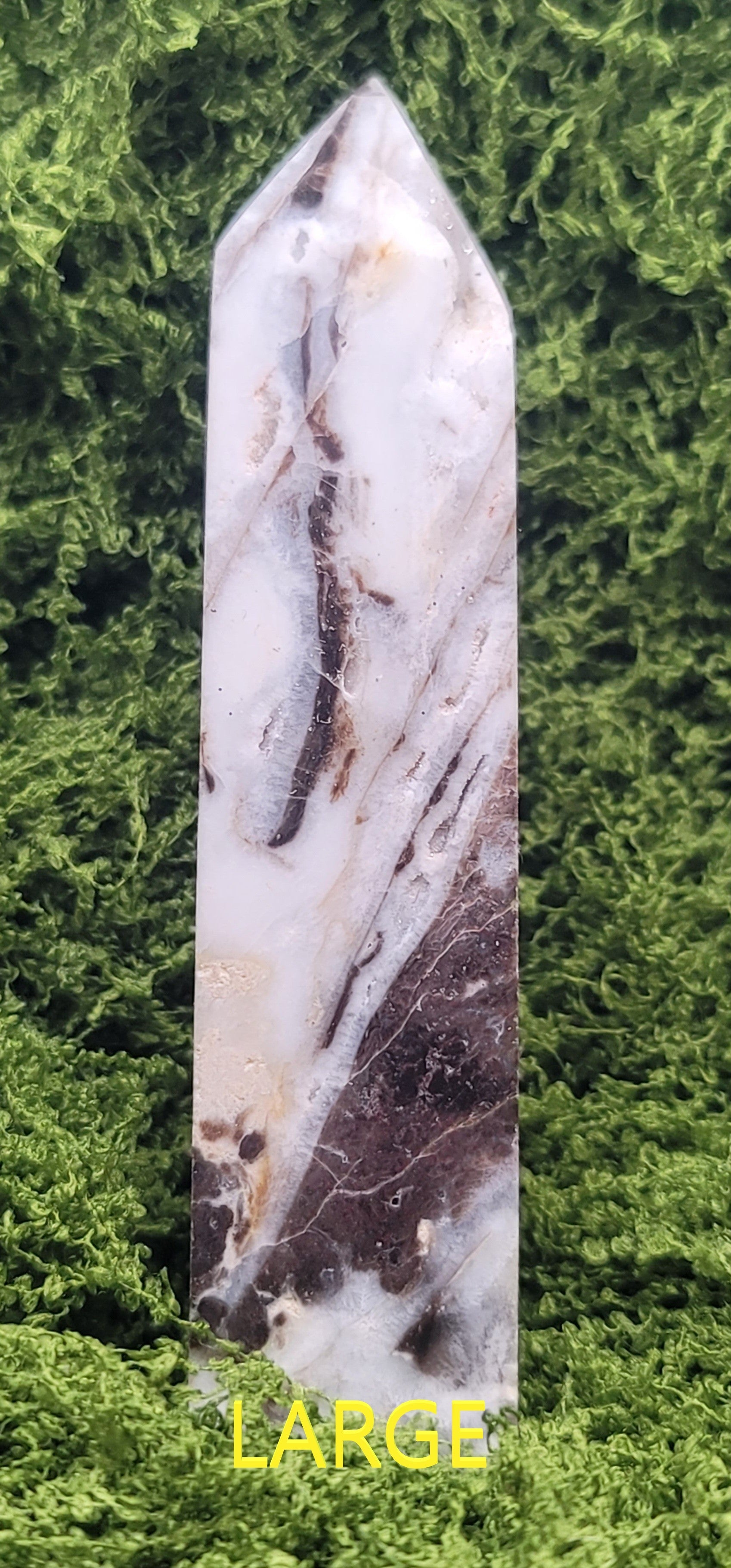Natural Sphalerite Crystal Towers – Small &amp; Large