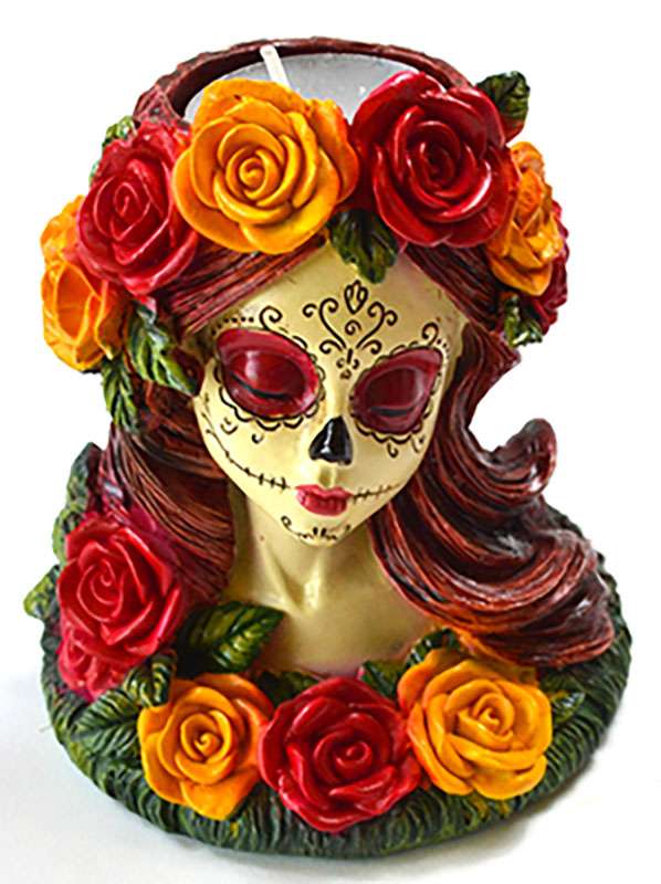 4&amp;quot; Day of the Dead holder