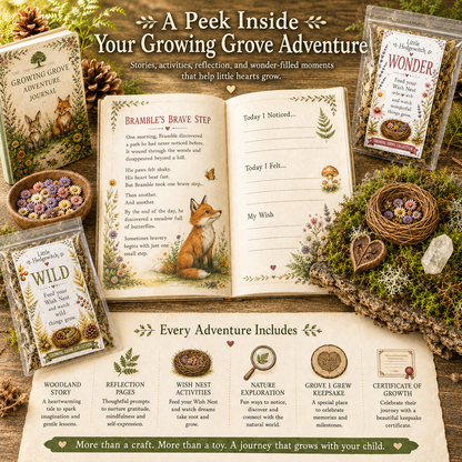 Starry Paths Adventure Kit | Dreams and Self-Belief Activity for Kids | Owl Companion Gift | Growing Grove Collection | The Knowing Grove |