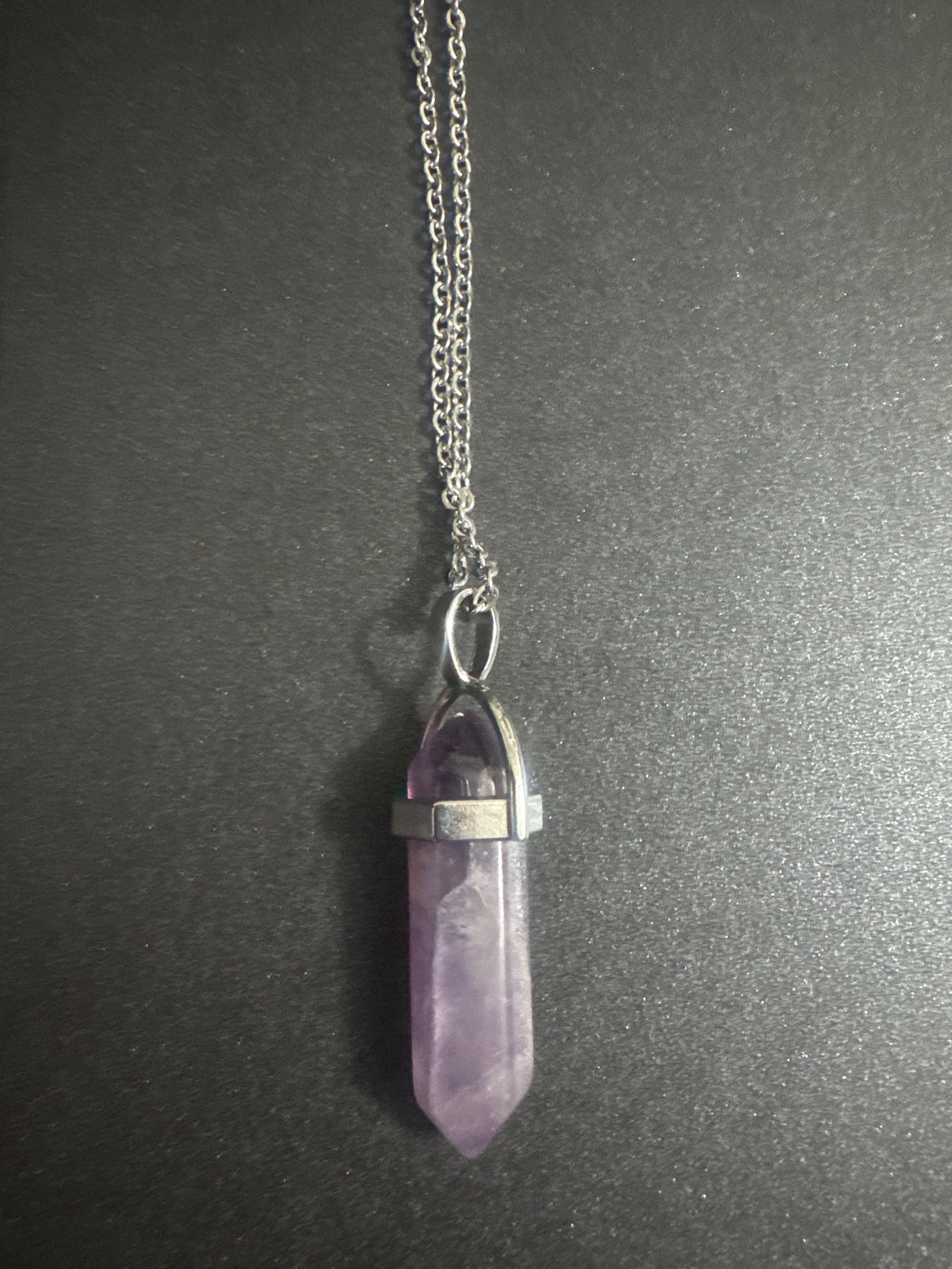 Various Shaped Crystal Necklaces