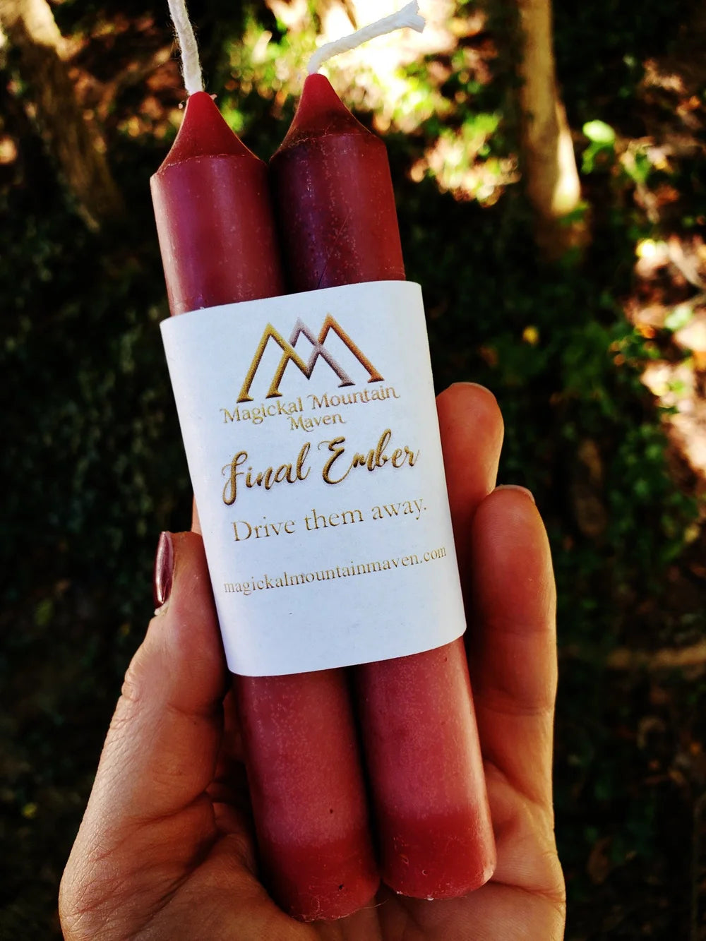 Final Ember Loaded Hot Foot Banishing Spell Candles