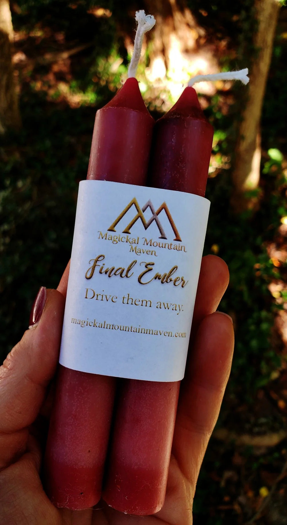 Final Ember Loaded Hot Foot Banishing Spell Candles