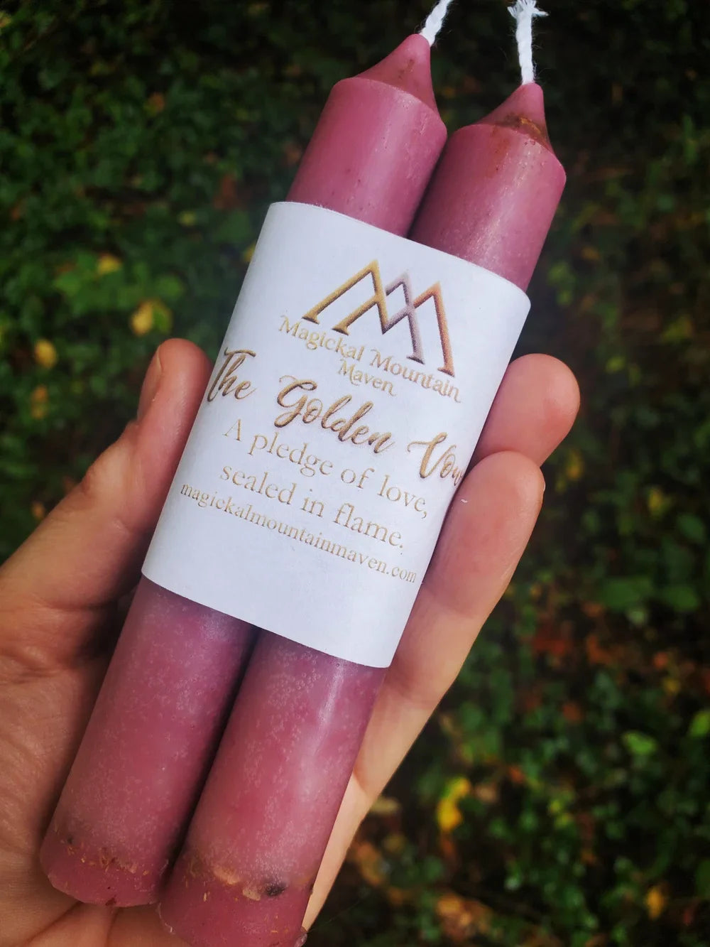 The Golden Vow Loaded Love Spell Candles