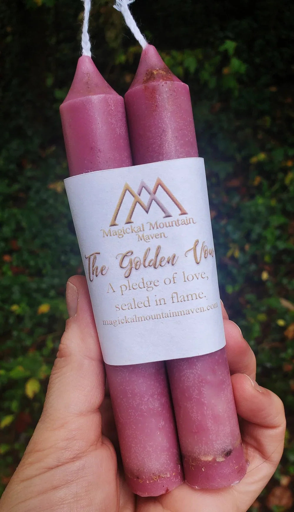 The Golden Vow Loaded Love Spell Candles
