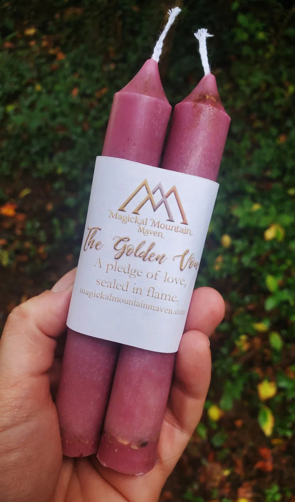 The Golden Vow Loaded Love Spell Candles
