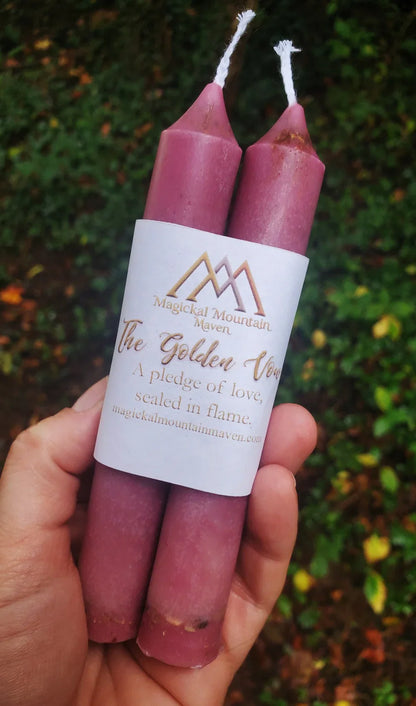 The Golden Vow Loaded Love Spell Candles