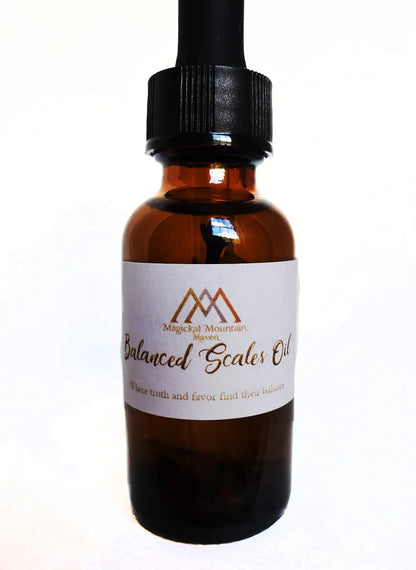 Balanced Scales Justice/Court Case Oil