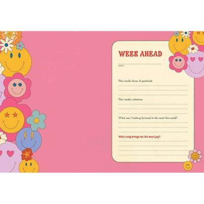 Daily Gratitude Planner by Brooklyn Downing – 52-Week Undated Guided Journal for Mindful Living