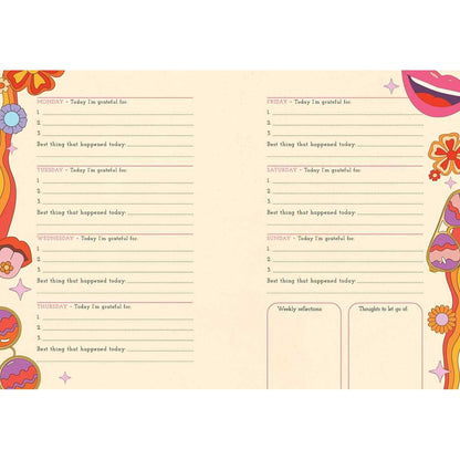 Daily Gratitude Planner by Brooklyn Downing – 52-Week Undated Guided Journal for Mindful Living