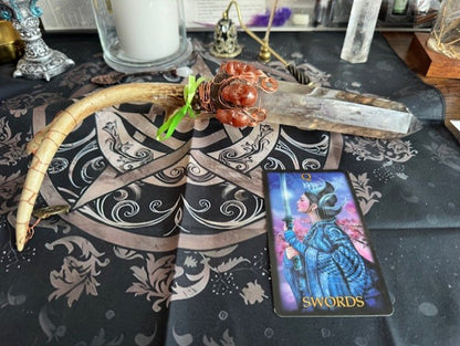 The Queen of Swords Wand