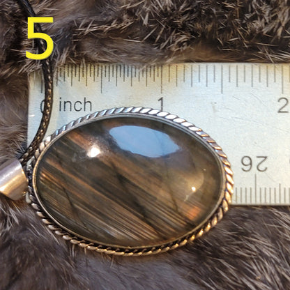 Pendant Necklaces – Mixed Stones &amp; Settings Labradorite, Garden Quartz, Hematite, Bumblebee Jasper