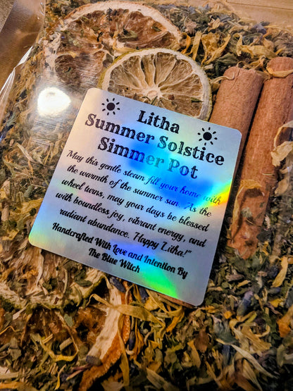 Litha/Summer Solstice Simmer Pot Kit
