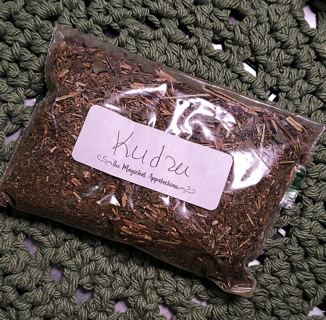 Wild Foraged Kudzu | Binding Herb | Protection | Money Drawing | Hoodoo Rootwork | Appalachian Wildcrafted | 1 oz