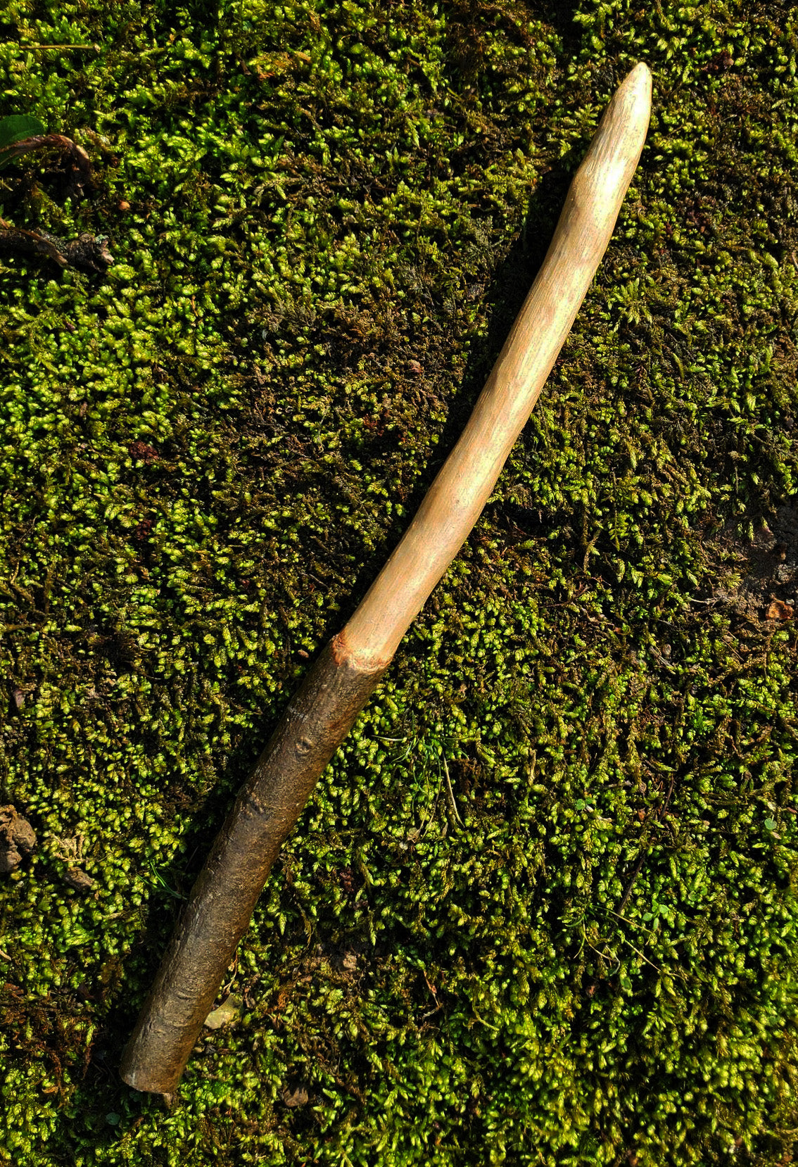 Appalachian Foraged Wand | Handcrafted Wooden Ritual Wand | Natural Witch Wand | Mossbound Wand No. 13