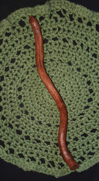12” Handmade Witch Wand | Folk Magic Spell Wand | Appalachian Wood Ritual Tool (One of a Kind)