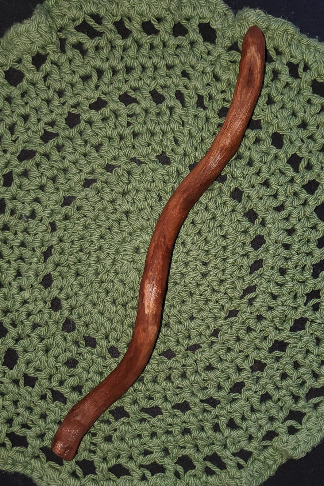 12” Handmade Witch Wand | Folk Magic Spell Wand | Appalachian Wood Ritual Tool (One of a Kind)