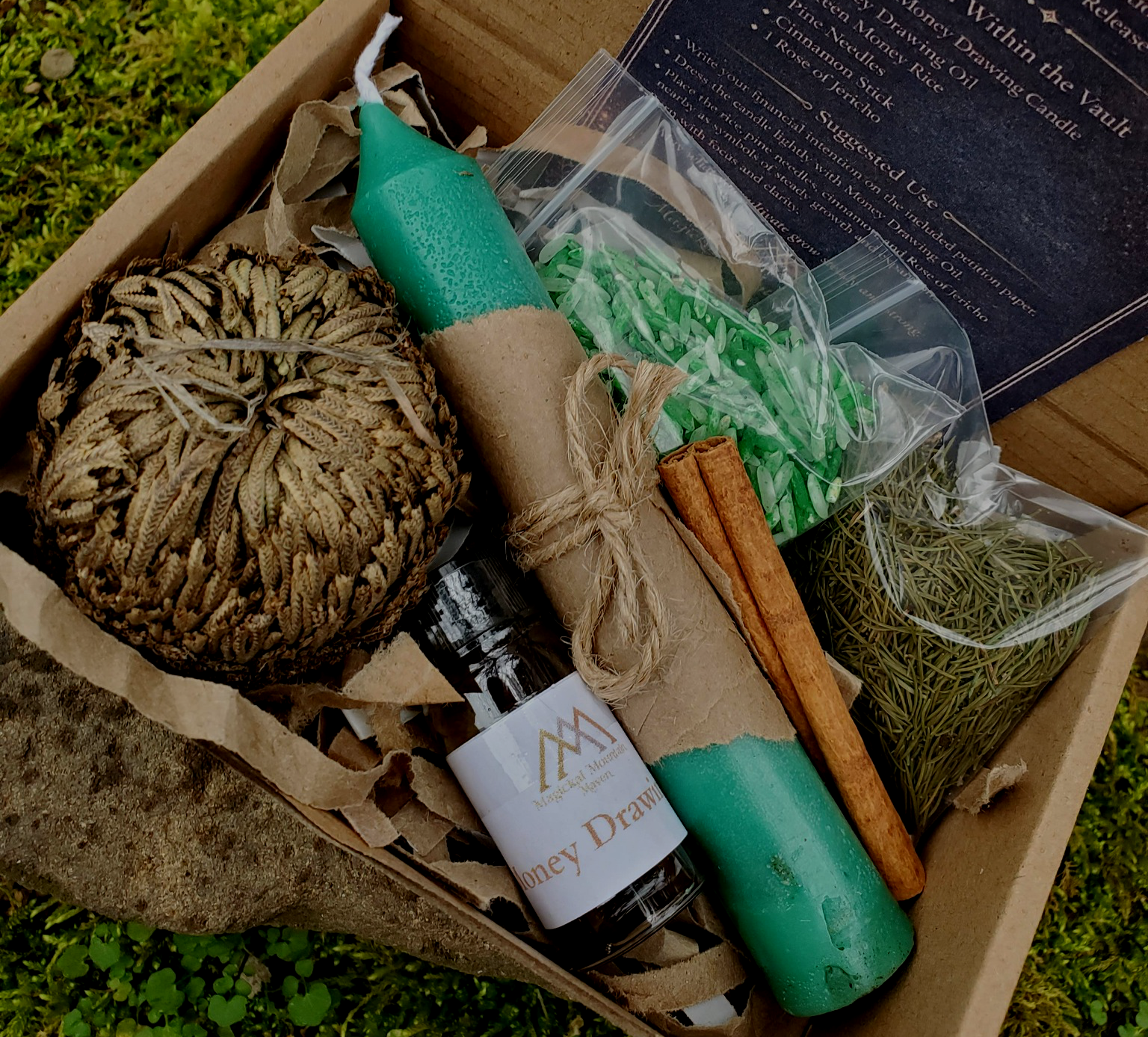 Vault of Riches Money Manifestation Spell Bundle Kit